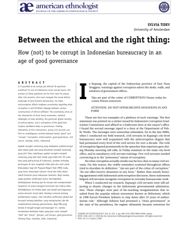 Between the ethical and the right thing excerpt